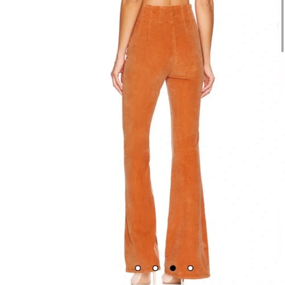 We The Free Rust/Orange Flare Corduroy Pants - Picture 4 of 16